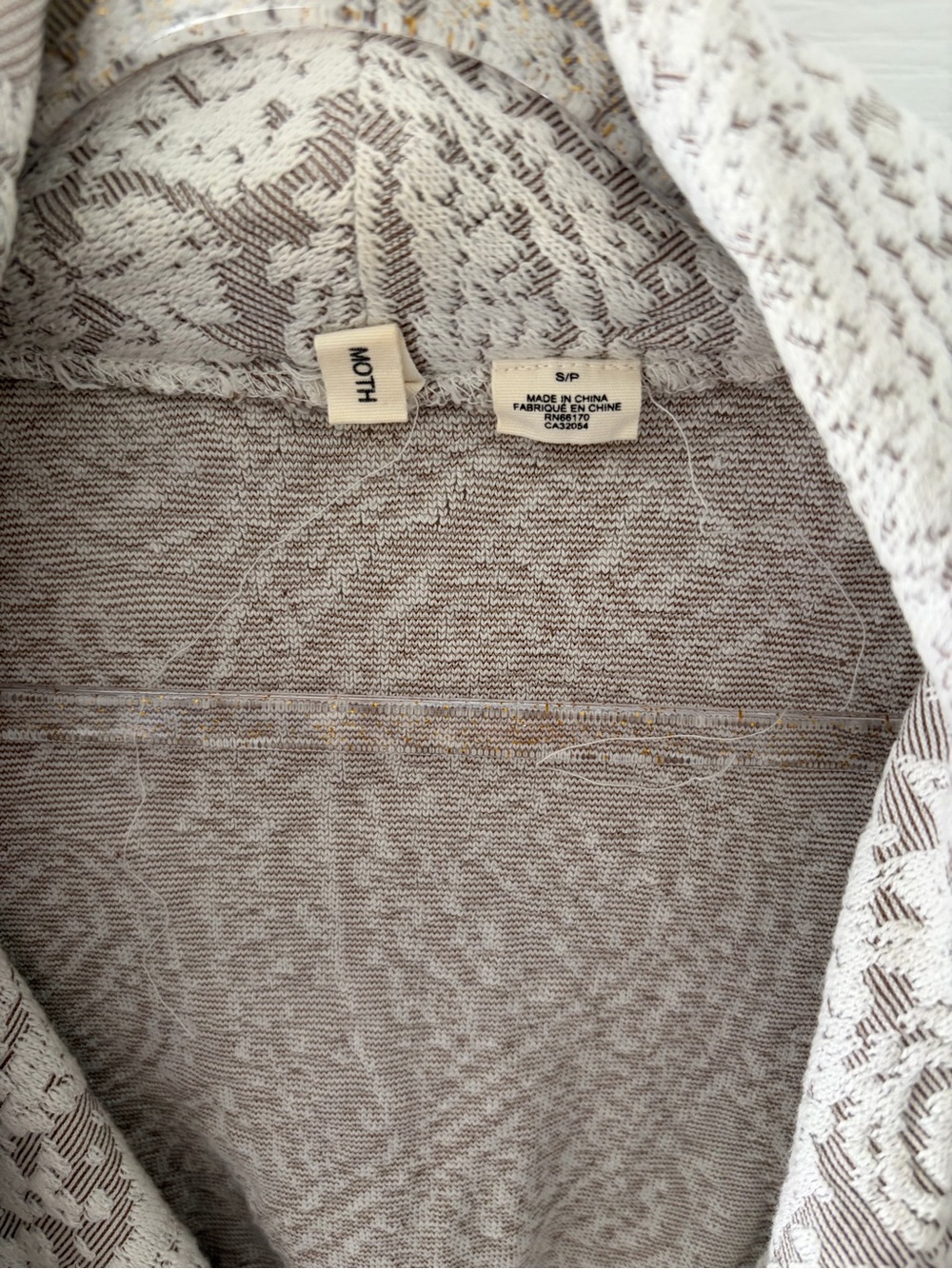 Anthropologie Moth Textured jacket size small - Picture 4 of 8